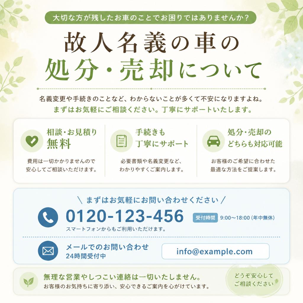 7. お問い合わせのご案内