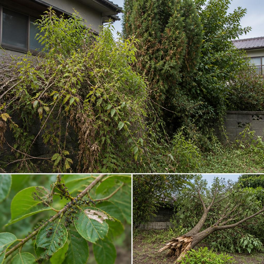 庭木がリスクを生む理由